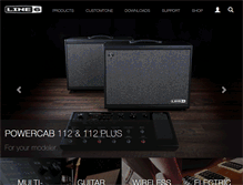 Tablet Screenshot of es.line6.com