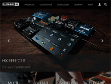 Tablet Screenshot of bx.line6.com